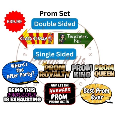 UPDATED Prom Signs Pack