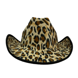 Adult Leopard Print Cowboy Hat