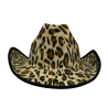 Adult Leopard Print Cowboy Hat