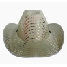 Adult Silver Light Up Sequin Cowboy Hat