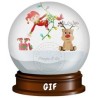 Snowglobe Buttons