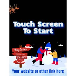 Christmas Animated Touch Screen for ipad