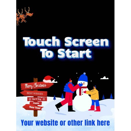 Christmas Animated Touch Screen for ipad