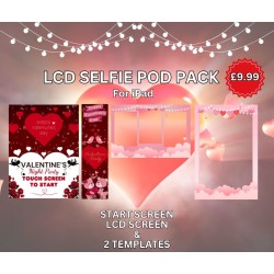 Valentines LCD Selfie Pod Pack