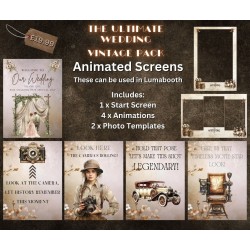 ULTIMATE Vintage Pack - Can be used in Lumabooth